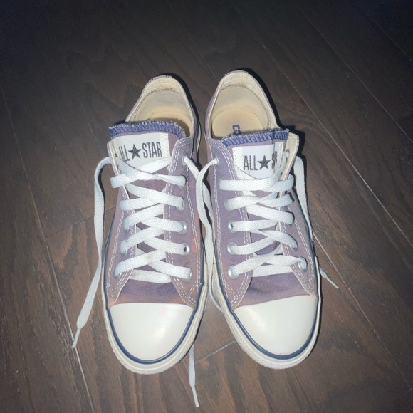 Converse Other - Converse Purple and White Chuck Taylor Sneakers